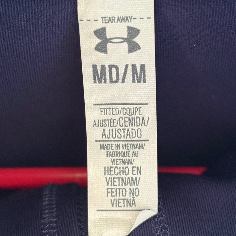 Under Armour Navy Blue Full-Zip Women's Jacket - Picture 6 of 6